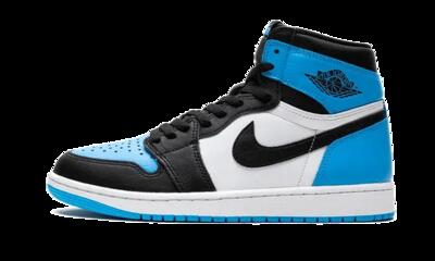 Schoenen - basketbal - heren - air jordan 1 - blauw/zwart/wit