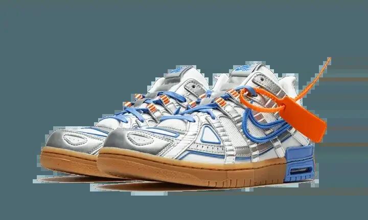 Schoenen - Lifestyle - Air Rubber Dunk - Wit/University Blue 2/4