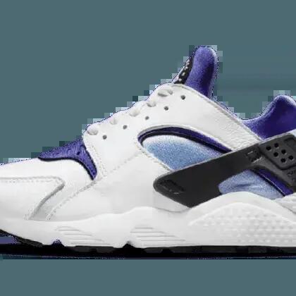 Sneakers - Colour-block - Air Huarache - White/Purple Blue