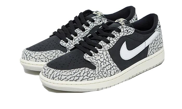 Air Jordan 1 Retro Low OG Black Cement - Taille : 35.5 EU 2/3