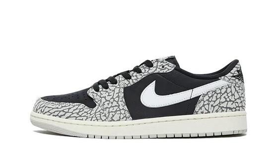 Scarpe - retro low og - air jordan 1 - black cement