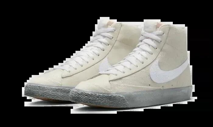 Schoenen - vrije tijd - blazer mid '77 emb - summit white 2/3