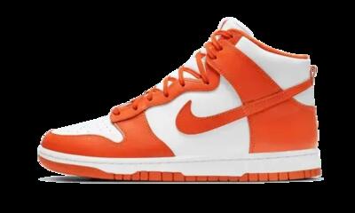 Schoenen - lifestyle - unisex - dunk high syracuse - wit/oranje