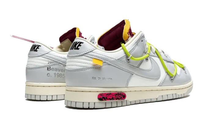 Dunk Low Off-White Lot 8 - Taille : 36 EU 3/4