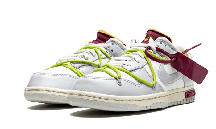 Dunk Low Off-White Lot 8 - Taille : 36 EU 2/4