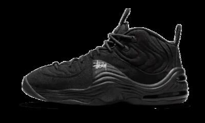 Schoenen - basketbal - air penny 2 - zwart, cobalt pulse, wit