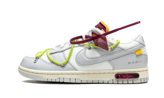 Dunk Low Off-White Lot 8 - Taille : 36 EU