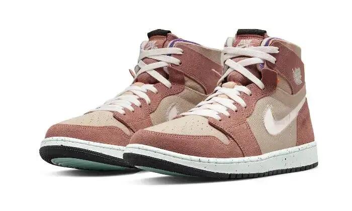 Calzado - Baloncesto - Air Jordan 1 CMFT - Fossil Stone/White 2/4