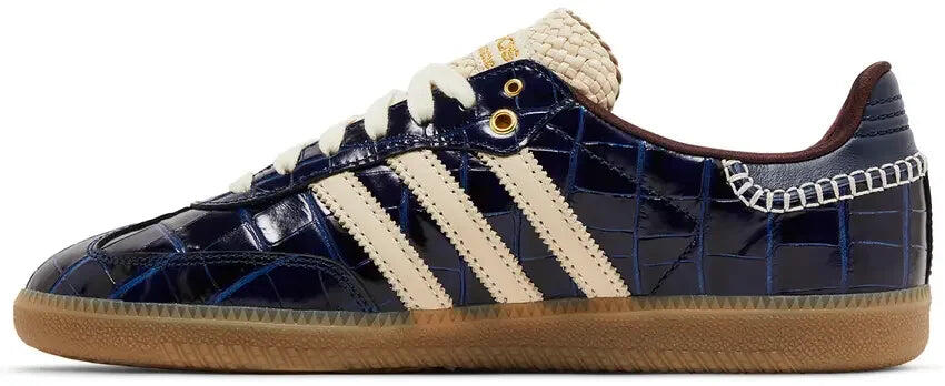 adidas Samba Wales Bonner Navy Croc 2/6