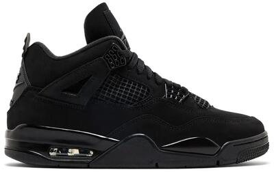 Scarpe - basket - pelle opaca - Air Jordan 4 nero