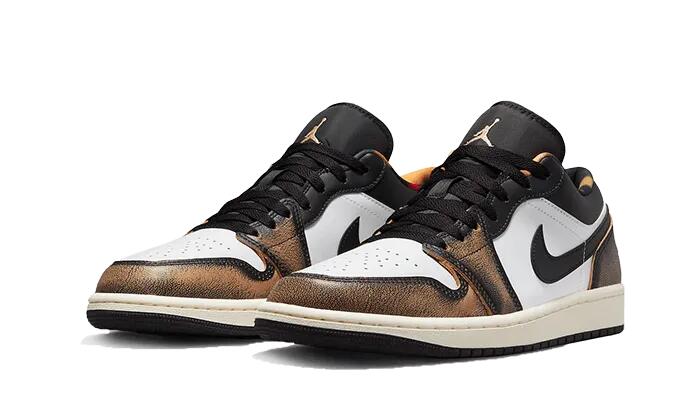 Lifestyle - schuhe - niedrig, bedruckt - air jordan 1 low se - schwarz/weiß 2/3