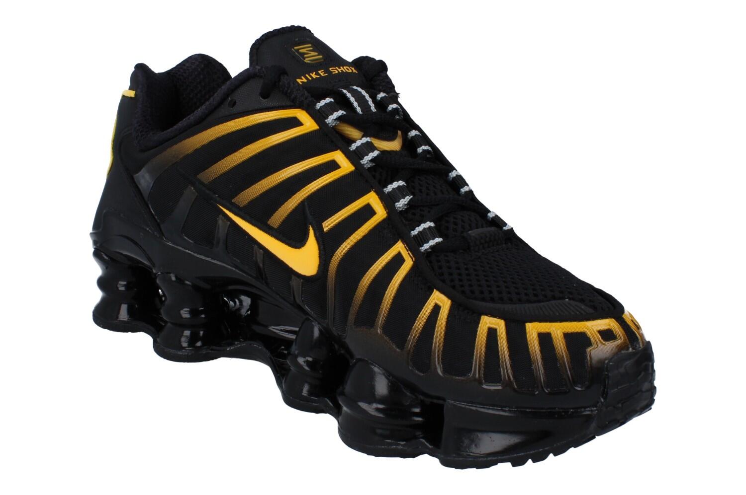 Nike Shox TL Black University Gold 4/6