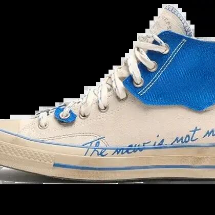 Unisex - Shoes - High-top Chuck Taylor 70 - White/Blue/Black