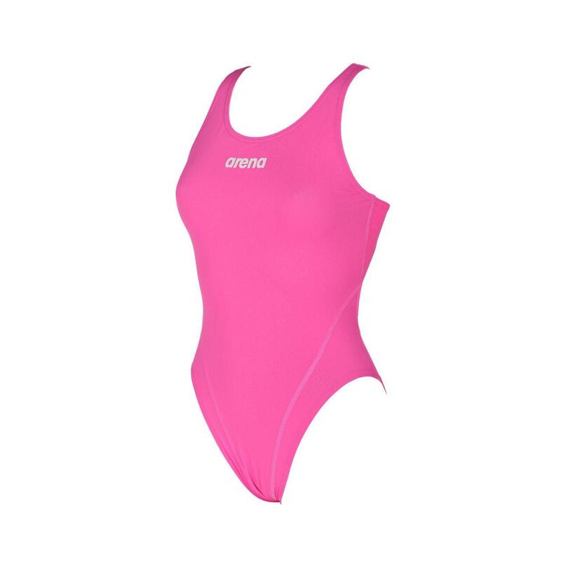 Bañador de una pieza ARENA W SOLID SWIM TECH HIGH