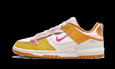 Scarpe - lifestyle - donna - basse - dunk low disrupt 2 - bianco/arancione