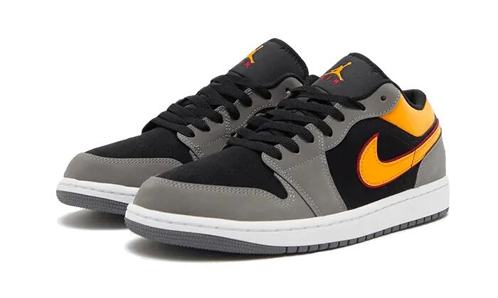 Air Jordan 1 Low Black Vivid Orange - Taille : 40 EU 2/3