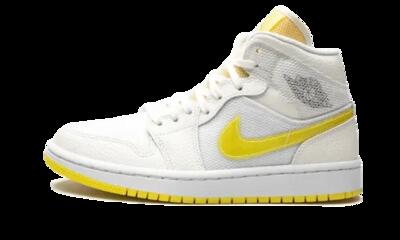 Schoenen - mid-top - air jordan 1 mid se - voltage yellow