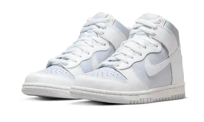 Chaussures - lifestyle - femme - hautes - dunk high - blanc/gris 2/3