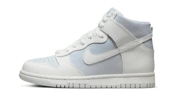 Chaussures - montantes, bicolores - dunk high - summit white/football grey