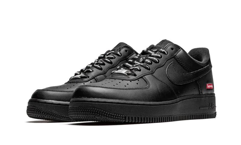 Air Force 1 Low Black Supreme - Taille : 47 EU 2/4