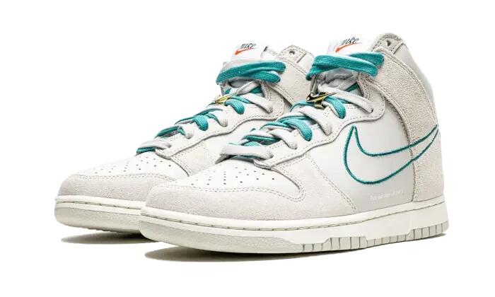 Dunk High First Use Light Bone Green Noise - Taille : 44.5 EU 2/4