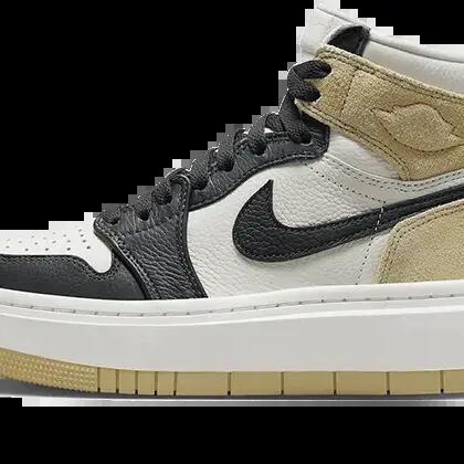 Unisex basketball shoes - Air Jordan 1 Elevate High - Team Gold