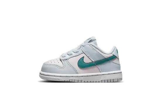 Zapatillas bebé - lifestyle - unisex - Dunk Low - gris/mineral teal/rosa