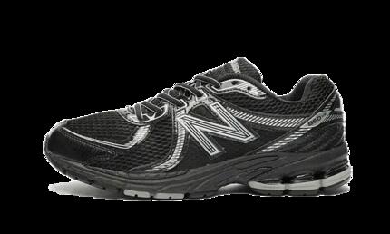 Zapatillas - Running - Hombre - Ligeras, Estables - 860 - Negro/Plata