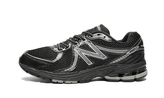Zapatillas - Running - Hombre - Ligeras, Estables - 860 - Negro/Plata