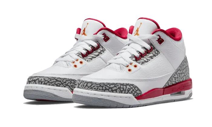 Air Jordan 3 Retro Cardinal Red - Taille : 40 EU 2/3