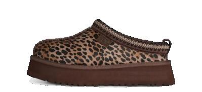 Pantoffels - unisex - tazz caspian - wollen voering - burnt cedar