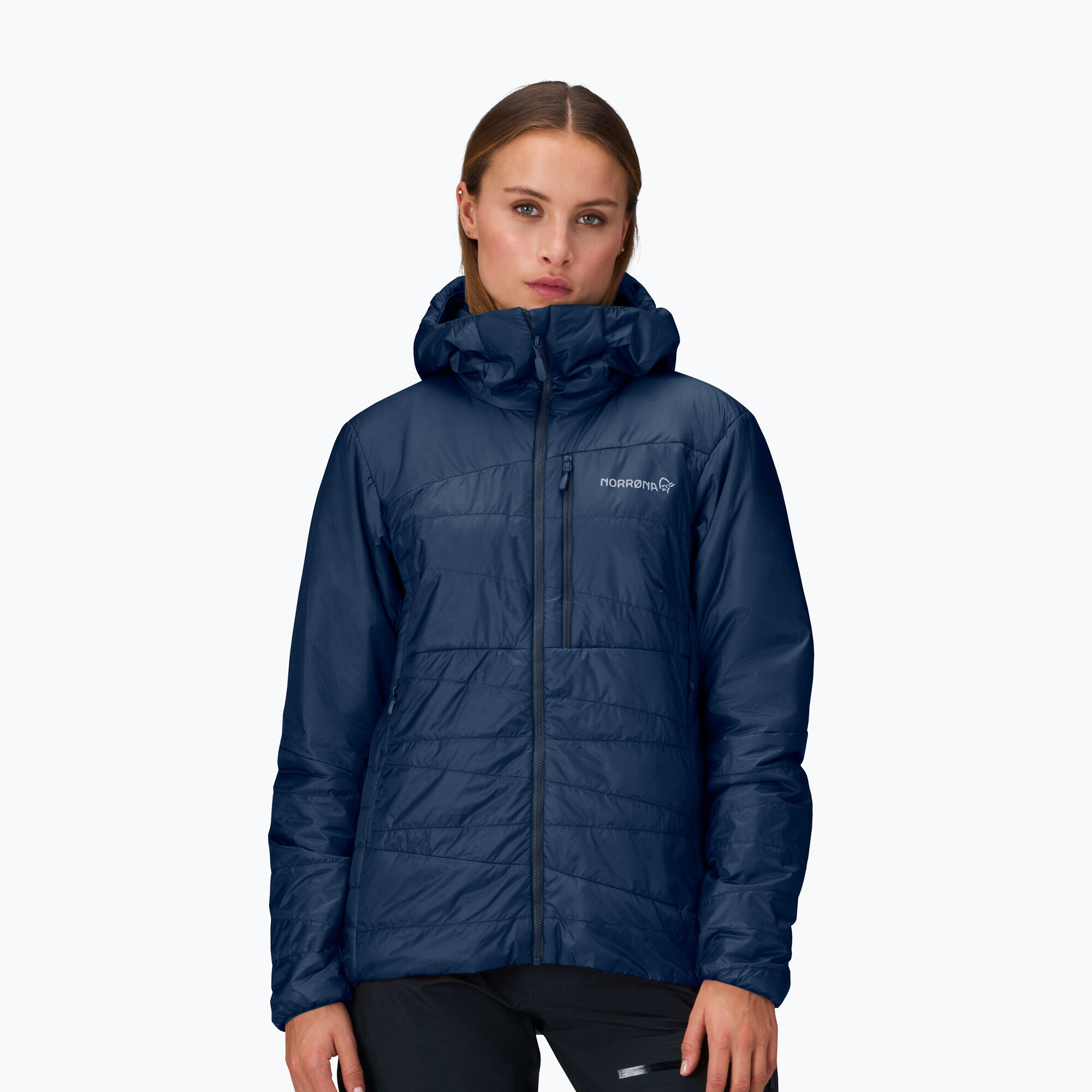 Kurtka ocieplana damska NORRONA Faketind Thermo40 Zip Hood
