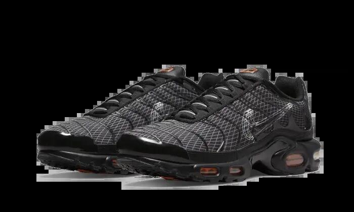 Herren - laufschuhe - air max plus 3d - schwarz/total orange 2/3