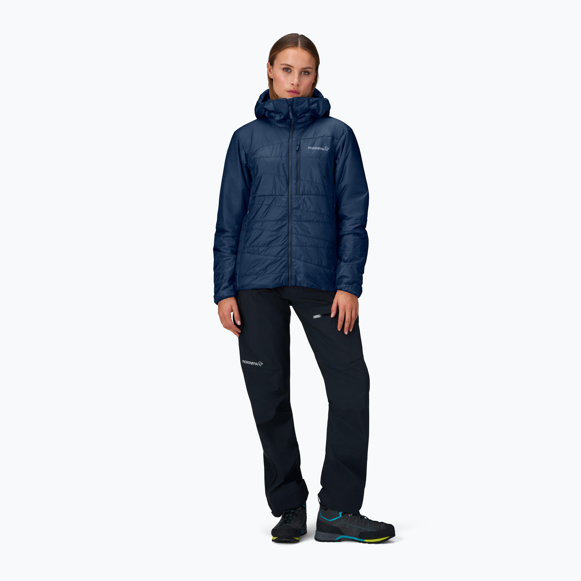 Kurtka ocieplana damska NORRONA Faketind Thermo40 Zip Hood
