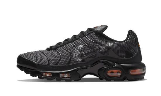 Chaussures - course - hommes - air max plus 3d - noir/total orange