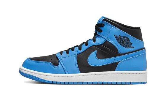 Basketball - schuhe - air jordan 1 mid - university blue