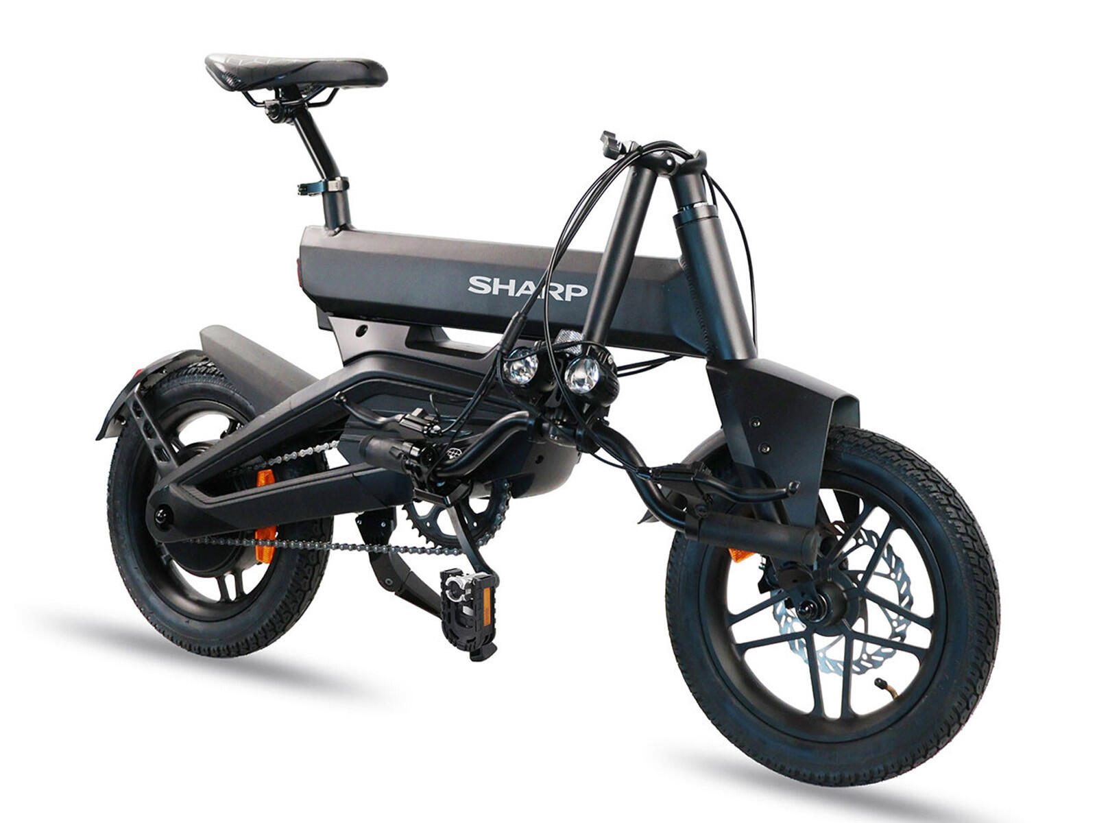 Unisex compacte elektrische fiets 14 inch 7.8 Ah Slider 2/4