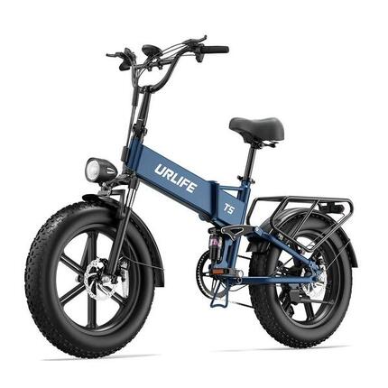 T5 Vélo électrique Batterie 48V 13Ah Pneus larges 20×4,0 pouces