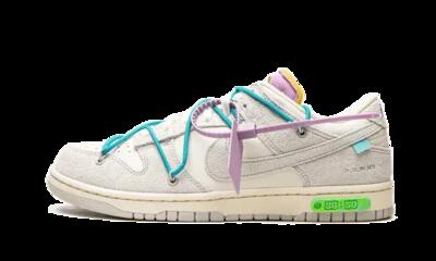 Schoenen - dunk low off-white lot 36 - wit/grijs