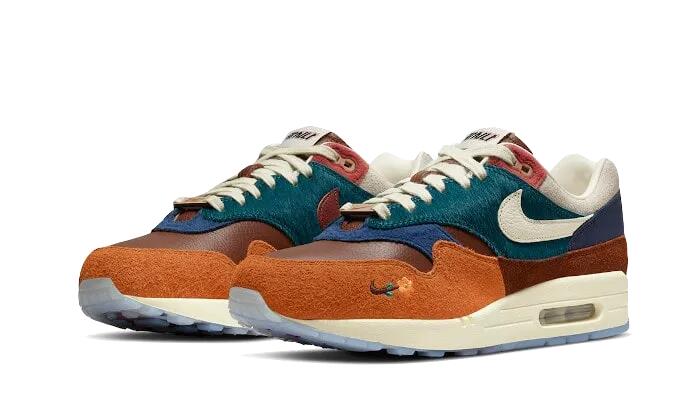Unisex - Lifestyle - Schuhe - Air Max 1 Kasina Won-Ang - orange/grün/blau 2/3