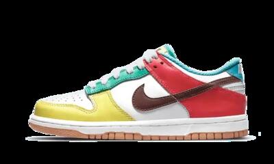 Schoenen - lifestyle - unisex - dunk low se free 99 pack - wit/multicolor