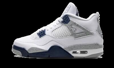 Scarpe - Streetwear - Unisex - Jordan 4 - White/Fire Red