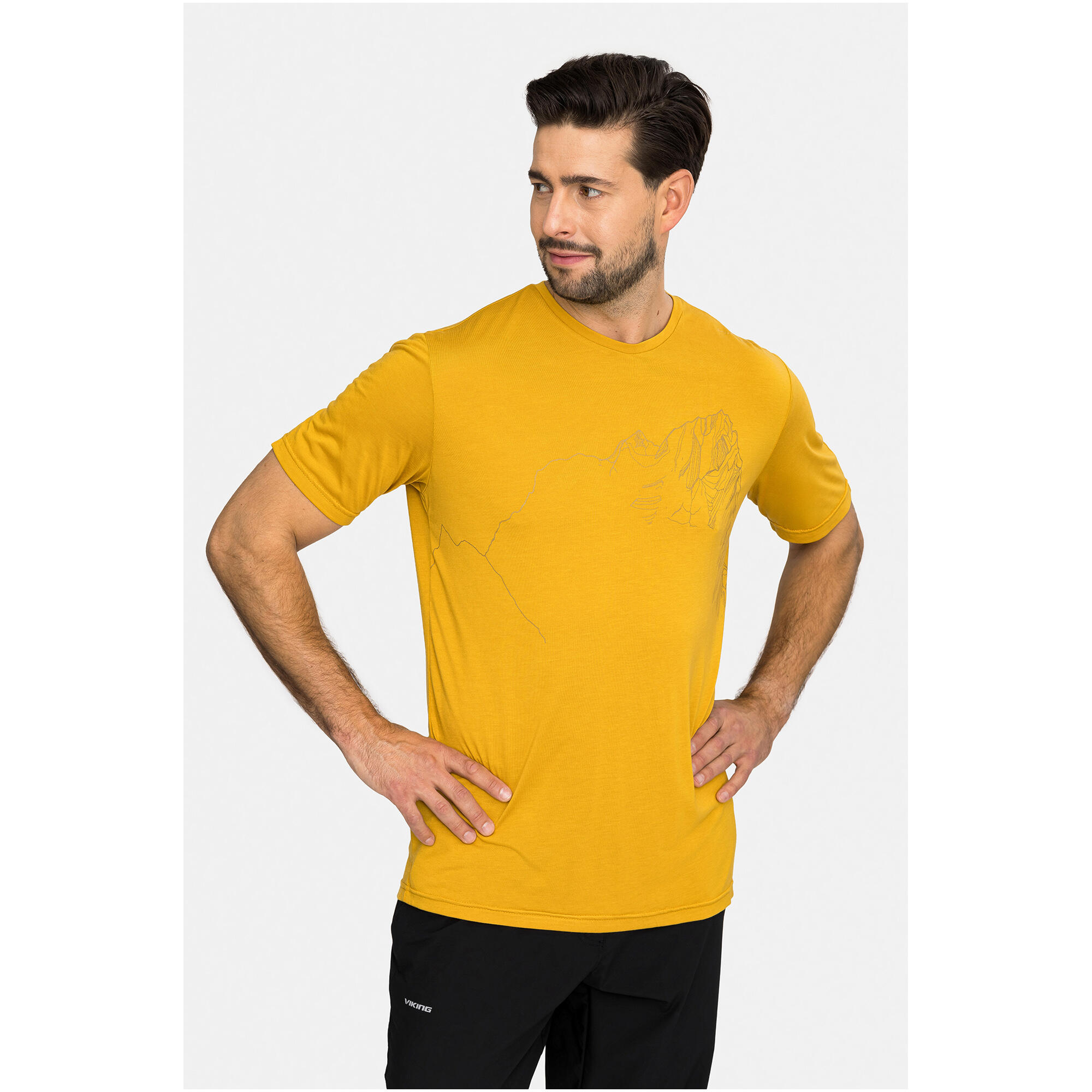 T-shirt męski VIKING Morain Bamboo Man 5/7