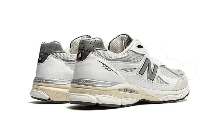 Laufschuhe - 990 v3 teddy santis - sea salt/rain cloud 3/4