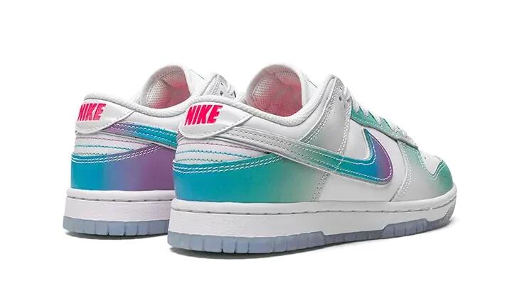 Chaussures - dunk low unlock your space - blanc/multicolore 3/4