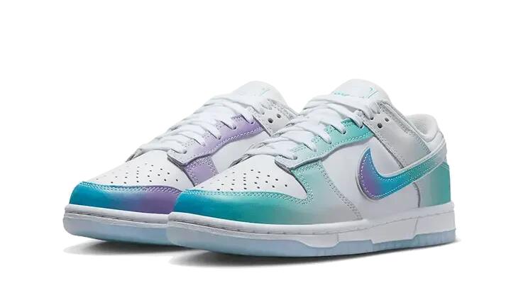 Chaussures - dunk low unlock your space - blanc/multicolore 2/4