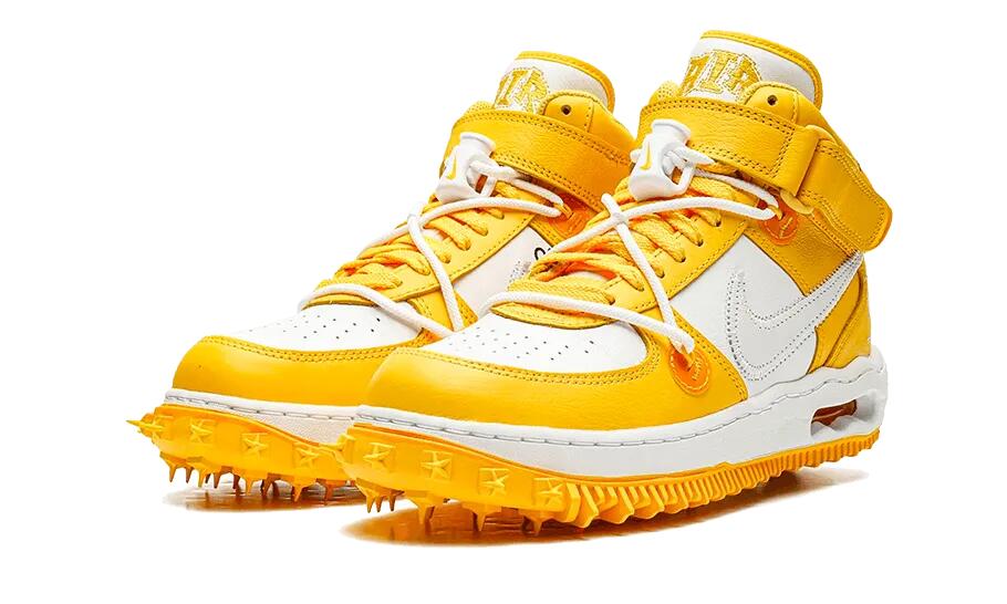 Air Force 1 Mid SP Off-White Varsity Maize - Taille : 49.5 EU 2/4