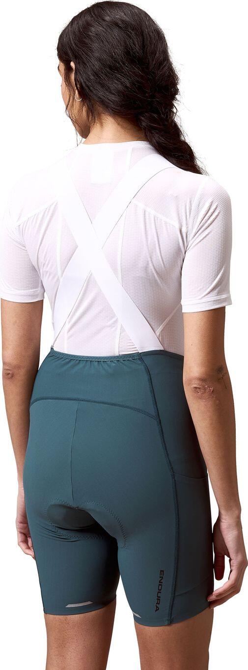 Pantaloncini con bretelle Endura Loop Blu Donna 2/5