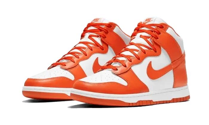 Chaussures - basket - dunk syracuse 2021 - blanc/orange 2/4