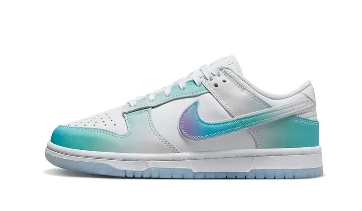 Chaussures - dunk low unlock your space - blanc/multicolore 1/4